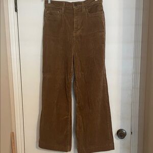 Lands' End Tan Corduroy Trousers